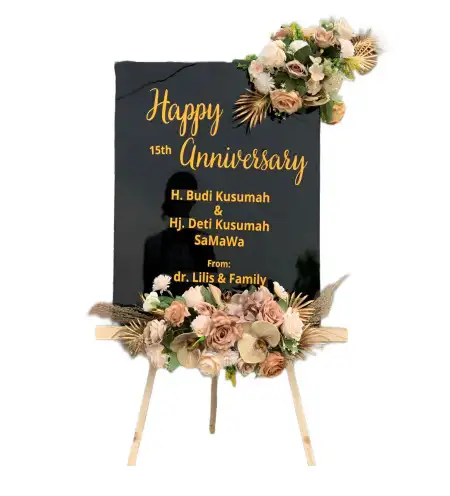 Papan Bunga Akrilik Karanggedang